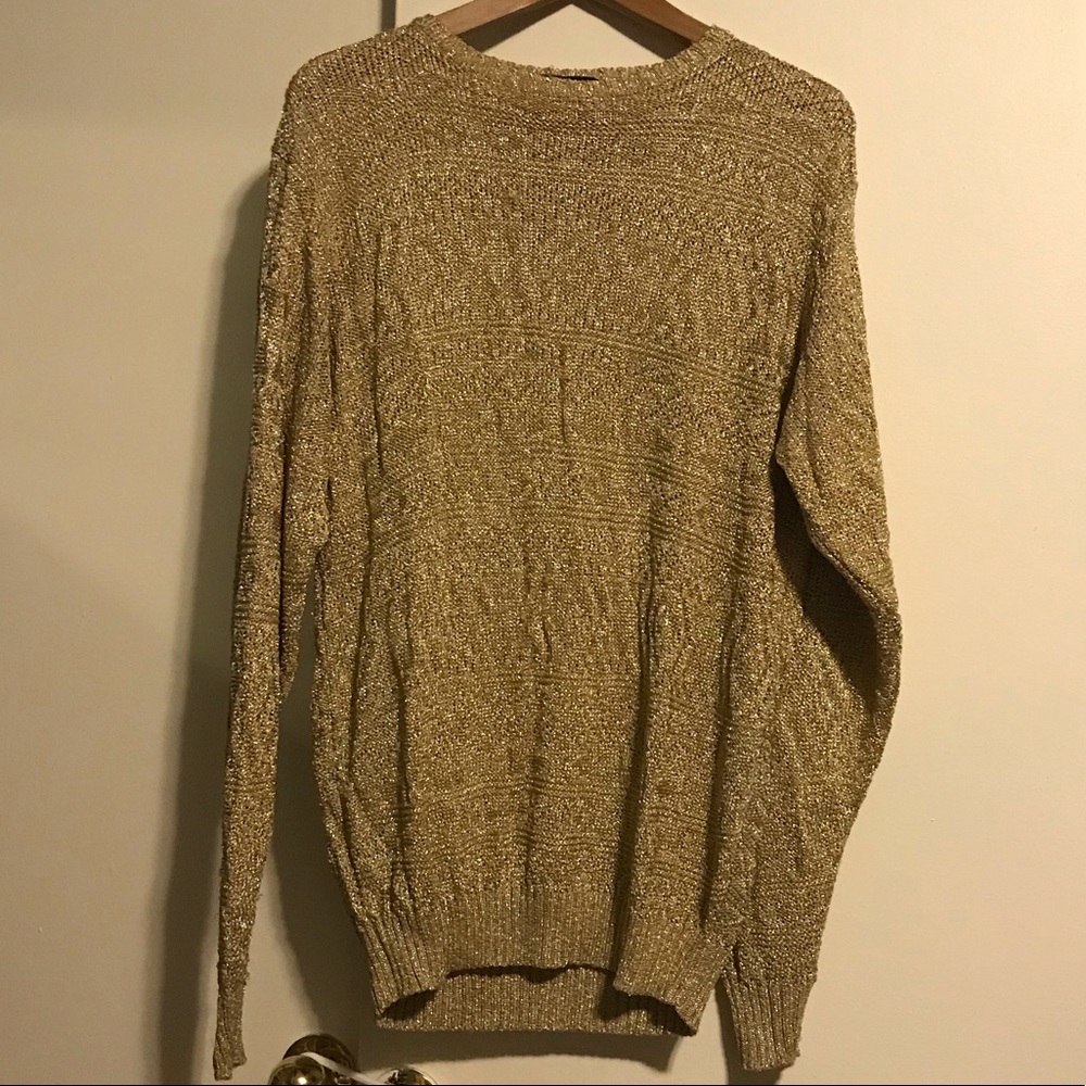 Vintage gold Ralph Lauren sweater